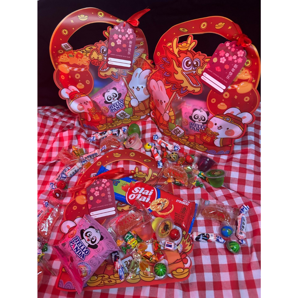 

HAMPERS IMLEK / BINGKISAN IMLEK / CHINESE NEW YEAR / KUE KERANJANG / MANISAN