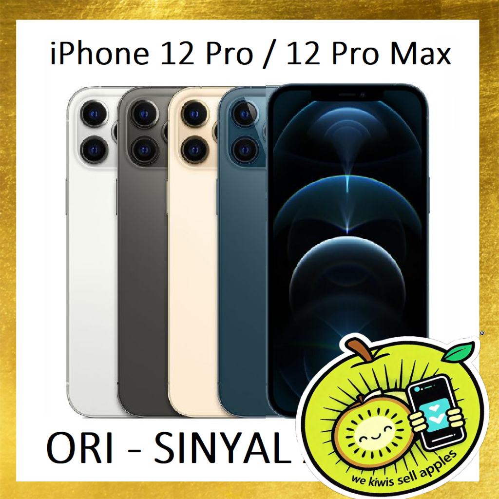 Apple iPhone 12 Pro Max / 12 Pro Second Ex Inter 128GB 256GB 512GB Apple