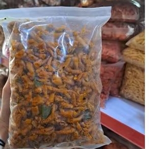 

Kripik usus pedas 500 gram samarinda