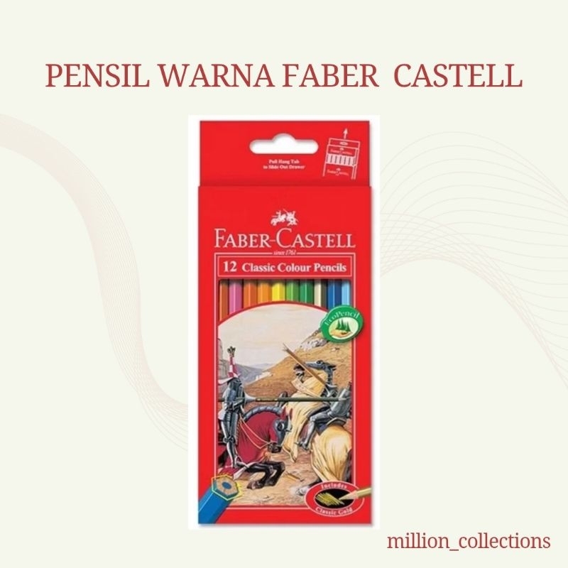 

Pensil Warna Faber Castell 12 Warna