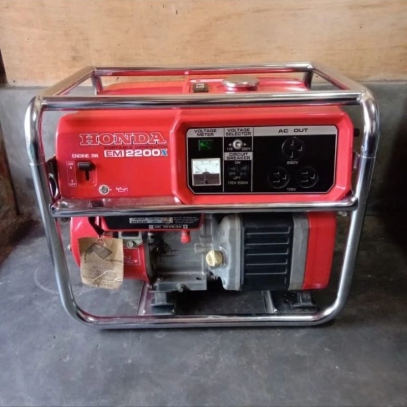 Genset Honda EM2200X 2000 Watt Mulus Original