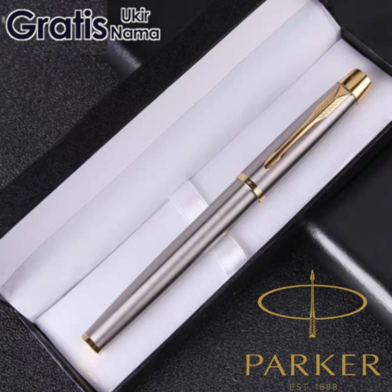 

Ballpoint Mewah Roller Ball Parker Sign Pen Logo Gratis Grafir Nama Dan Box Exlusive