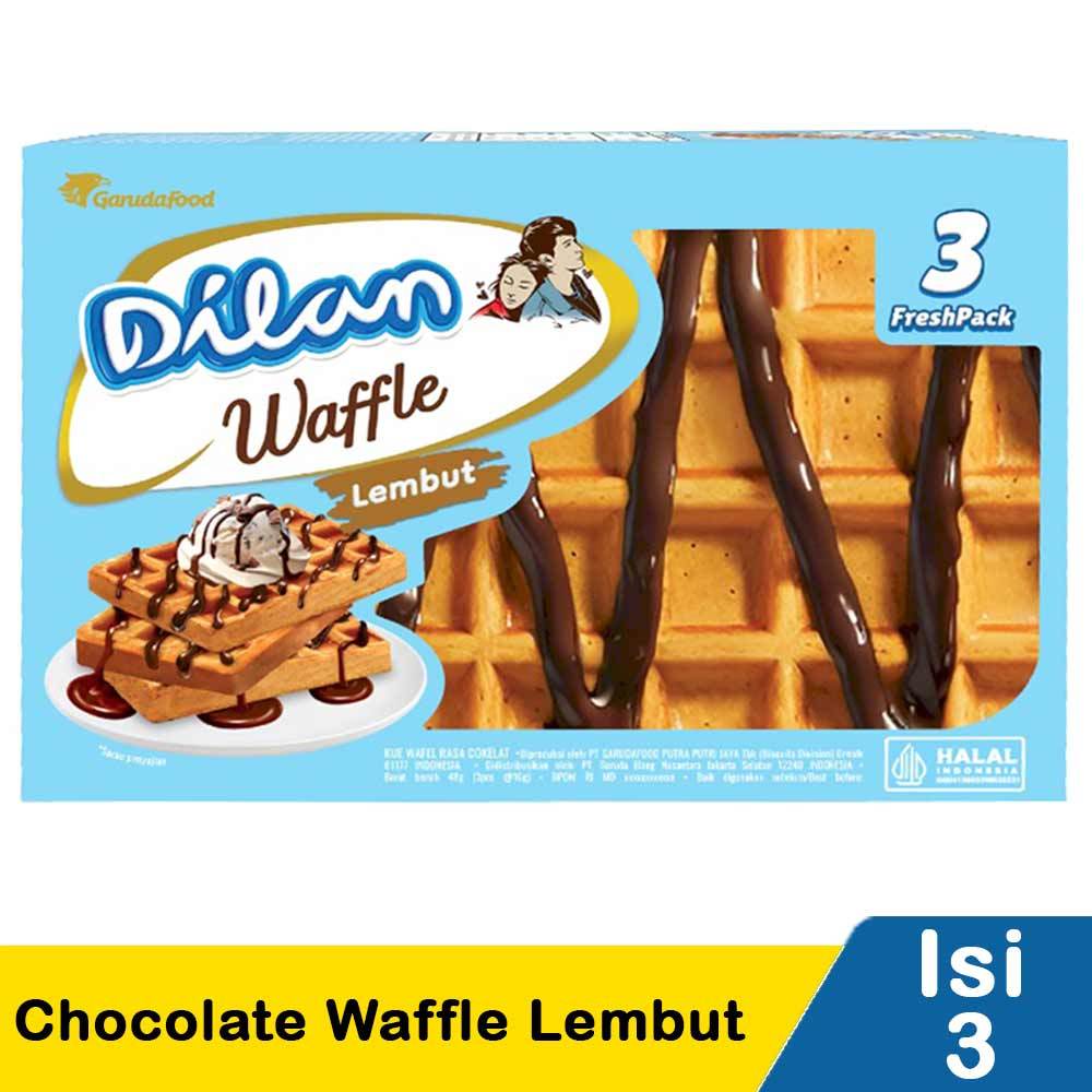 

Dilan Chocolate Waffle Lembut 3X16g