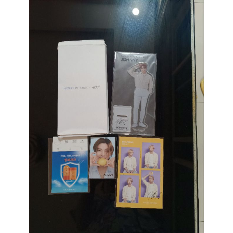 [DAPAT SEMUA] Nature Republic x NCT 127 Nct127 KPOP Johnny Photocard Standee Casual Version Acrylic