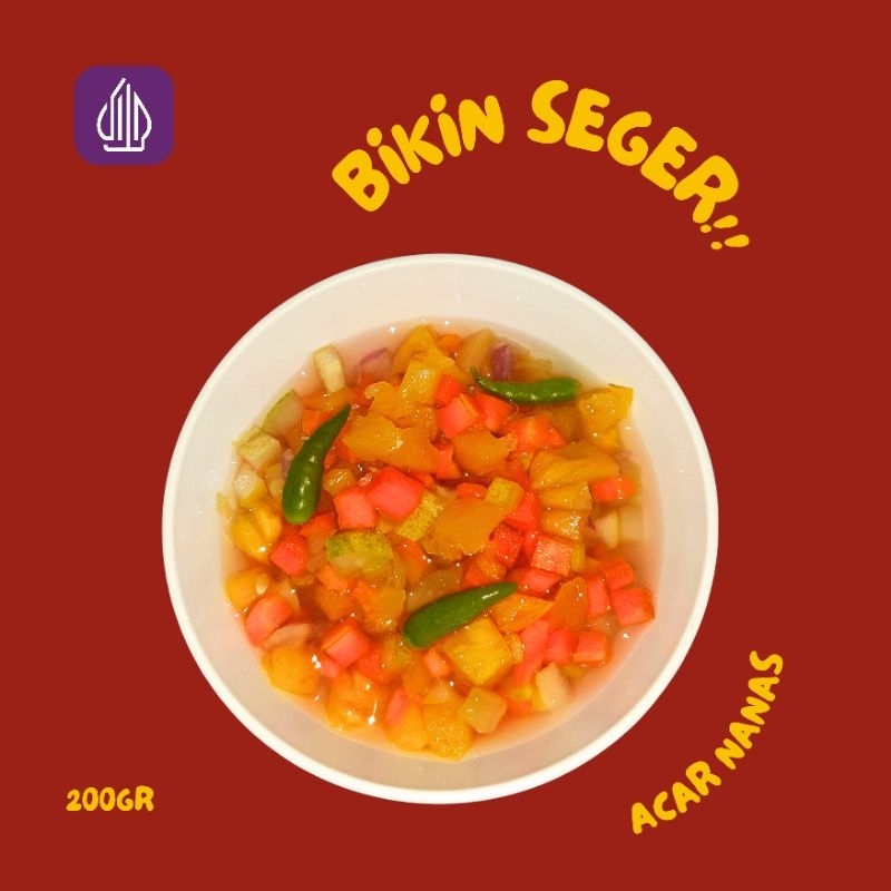 

ACAR NANAS (200gr) - Dari Dapur Kecil