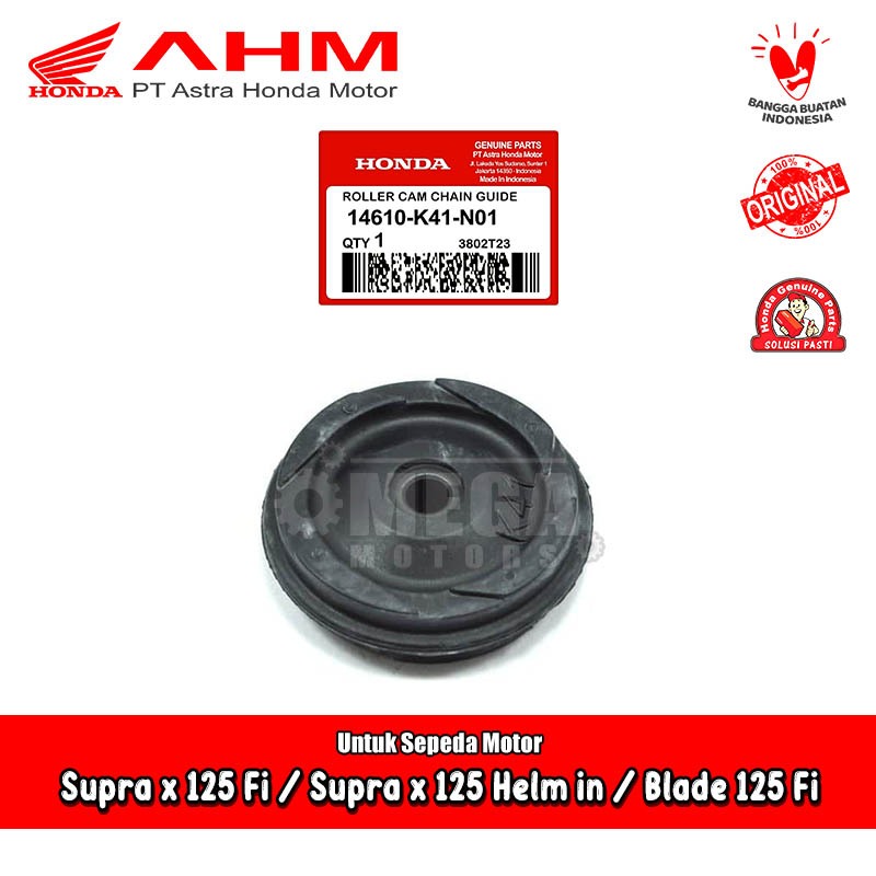 Roll Keteng Teming Besar Honda Supra x 125 Fi Helm in Blade 125 Fi Original AHM 14610-K41-N01