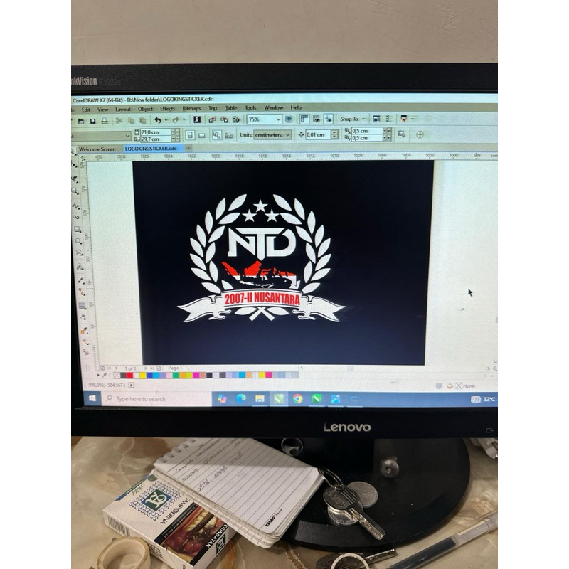 

CUSTOME STICKER SUKA SUKA 100rupiah percenti