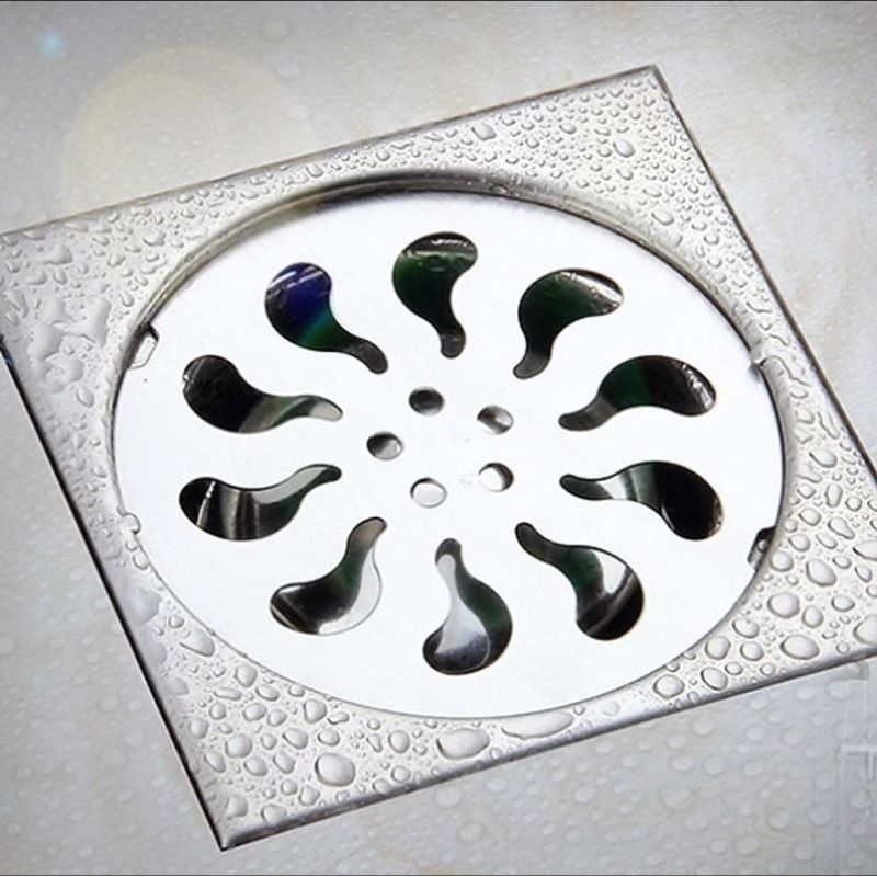 Saringan Got Kamar Mandi Stainless Penutup Lubang Saluran Air Stainless
