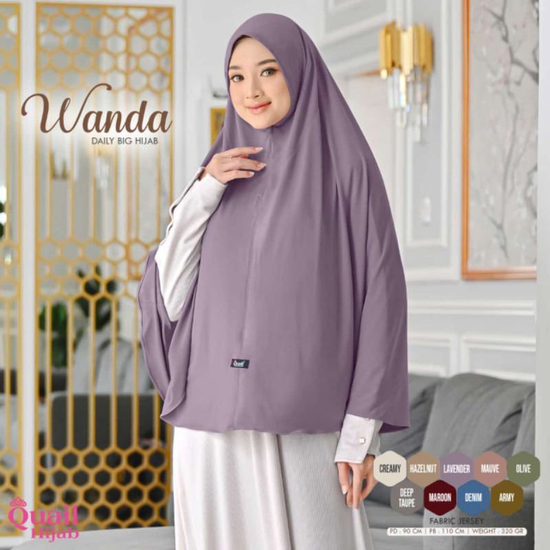 Hijab Instan Syar'i Quail Model WANDA