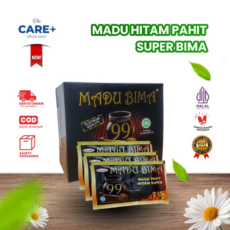 

MADU BIMA hitam pahit super kemasan sachet