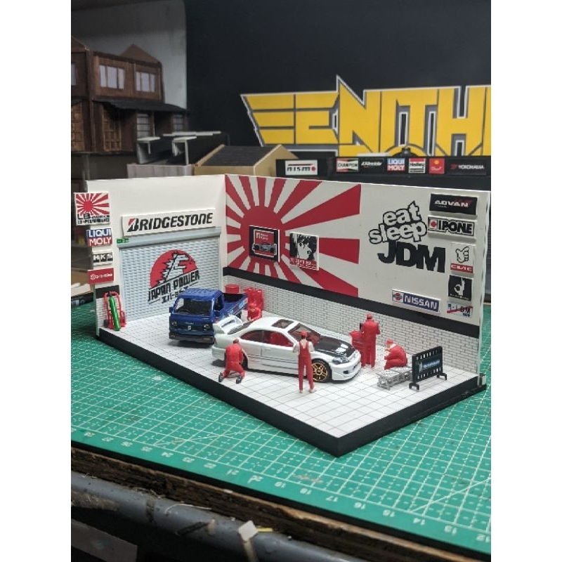 DIORAMA Bengkel JDM