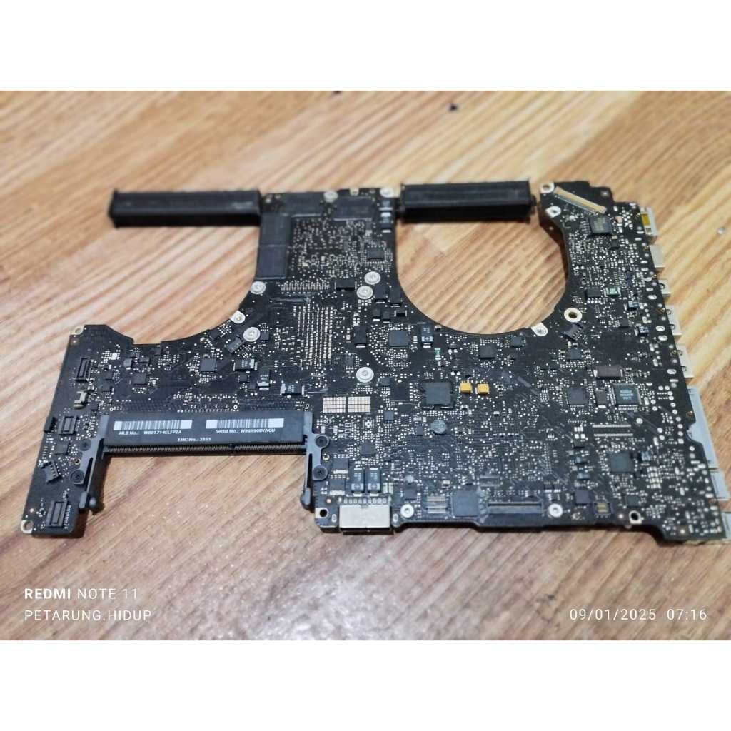 Motherboard Macbook Pro A1286 2010 logicboard Macbook Pro A1286 2010 I5 NVIDIA