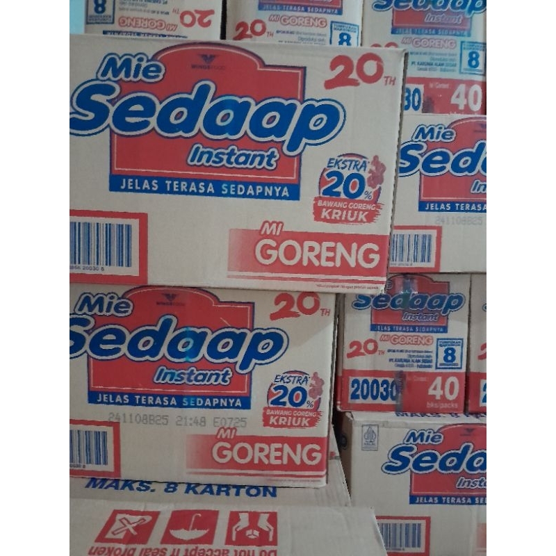 

MIE SEDAAP INSTANT GORENG / DOS