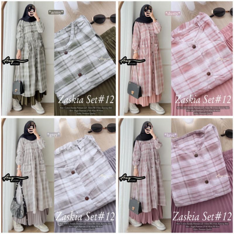 ZASKIA SETELAN #13 & ZASKIA SET #12 BY ANY