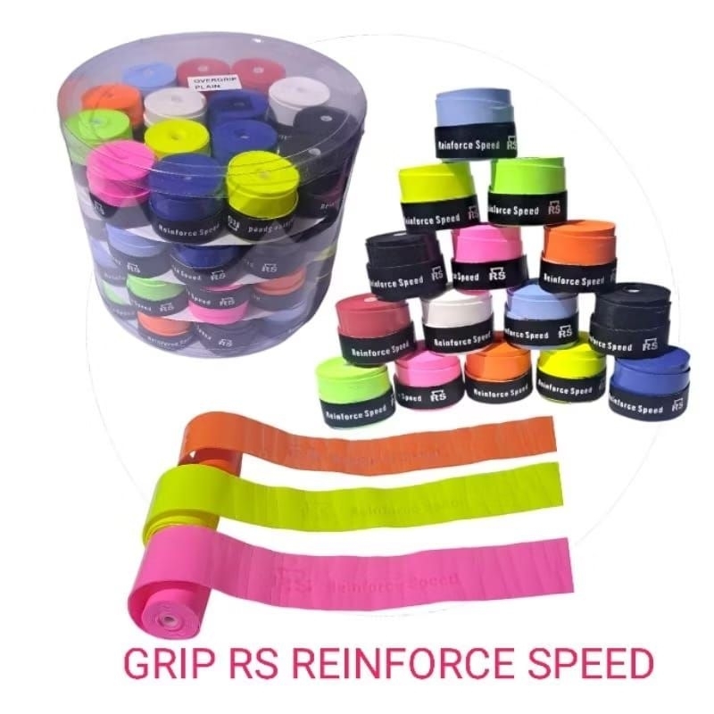 GRIP RAKET BADMINTON/PEGANGAN RAKET RS REINFORCE SPEED