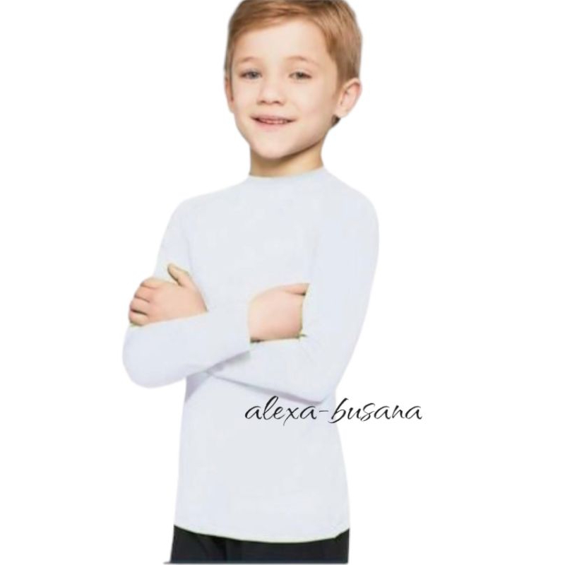 (Beli5•Gratis1)Baju Anak Laki Lengan Panjang||Kaos Manset Anak Cowok Bahan Premium Lembut Adem