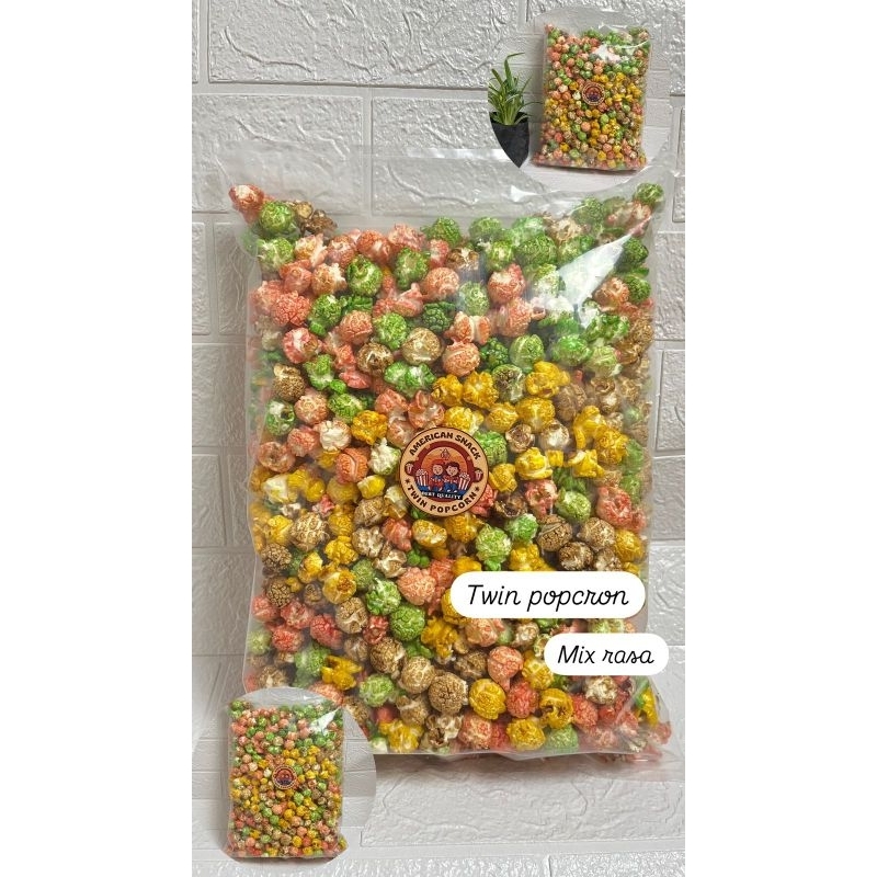 

MM1 Popcorn MIX caramel strawbery pandan coklat gr