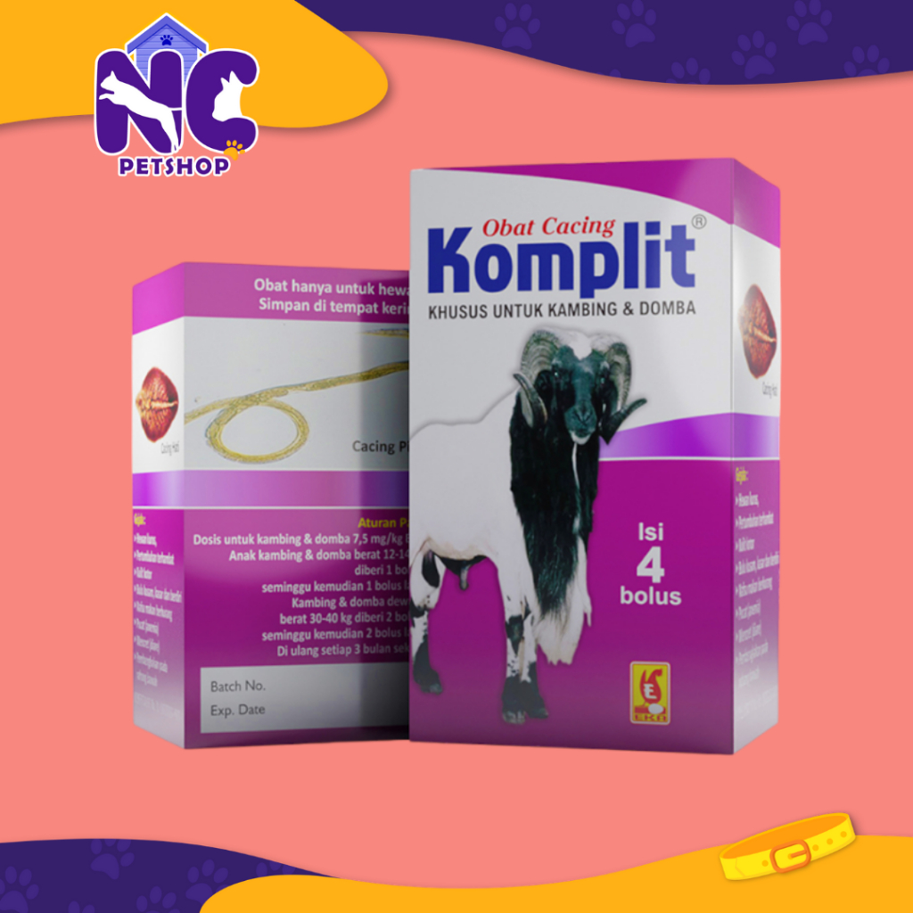 Obat Cacing Kambing Domba Eka farma- Obat Basmi Kambing Domba Cacingan - obat cacing komplit kambing