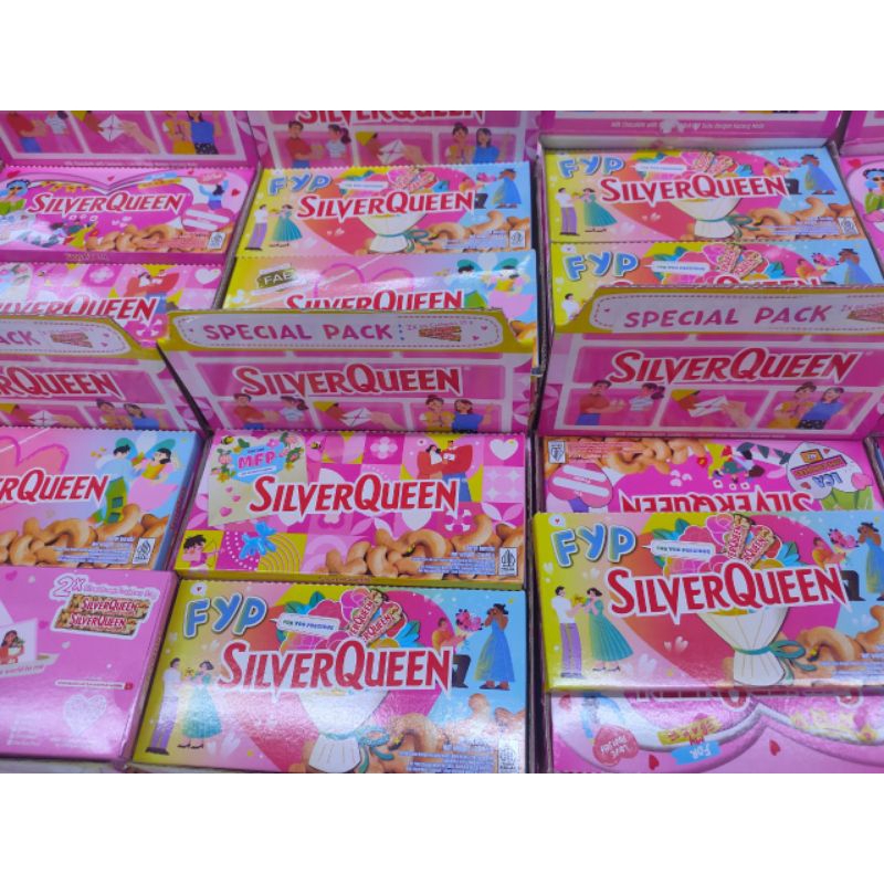 

SilverQueen Milk Chocolate Cashew 2 x 58 gr