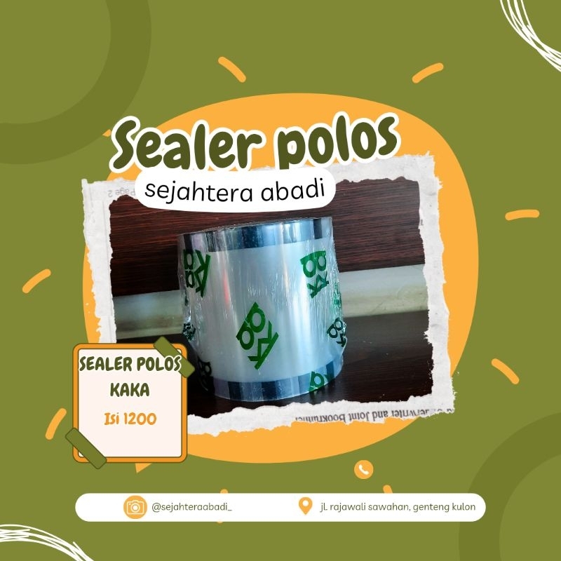SEALER POLOS KAKA | CUP SEALER POLOS |