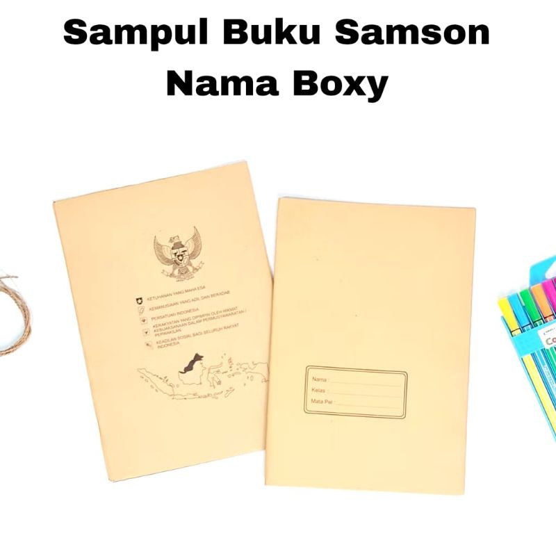 

Sampul Buku Samsons Boxy ( 20 Lembar )