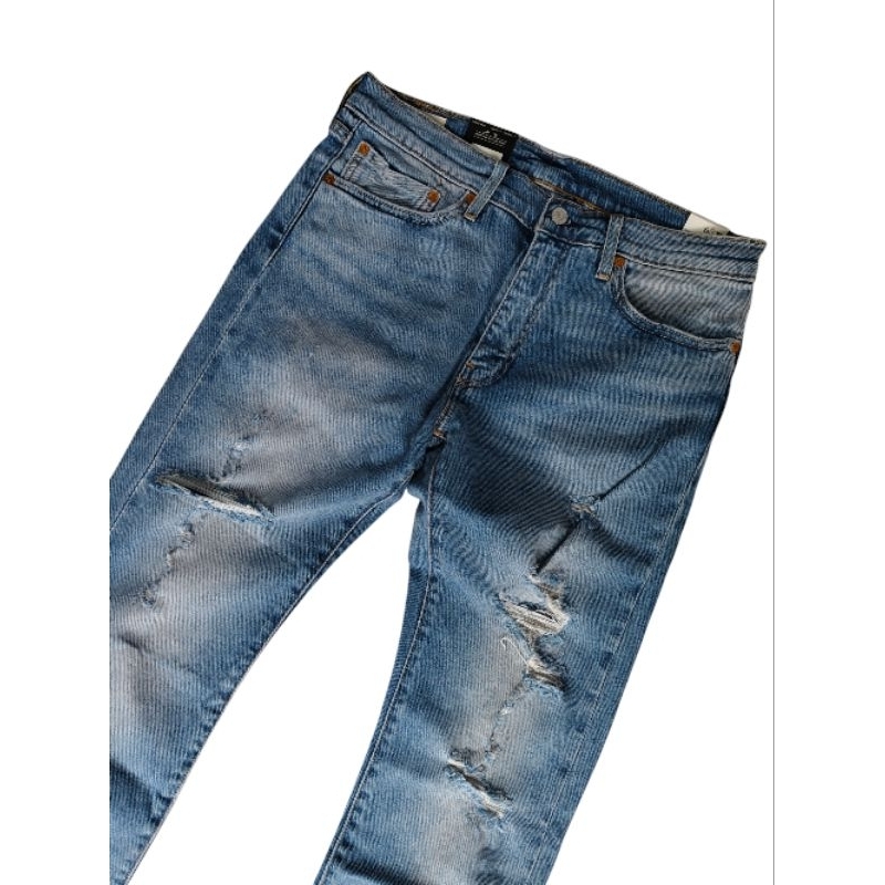 Levi's 511 Ripped Selvedge