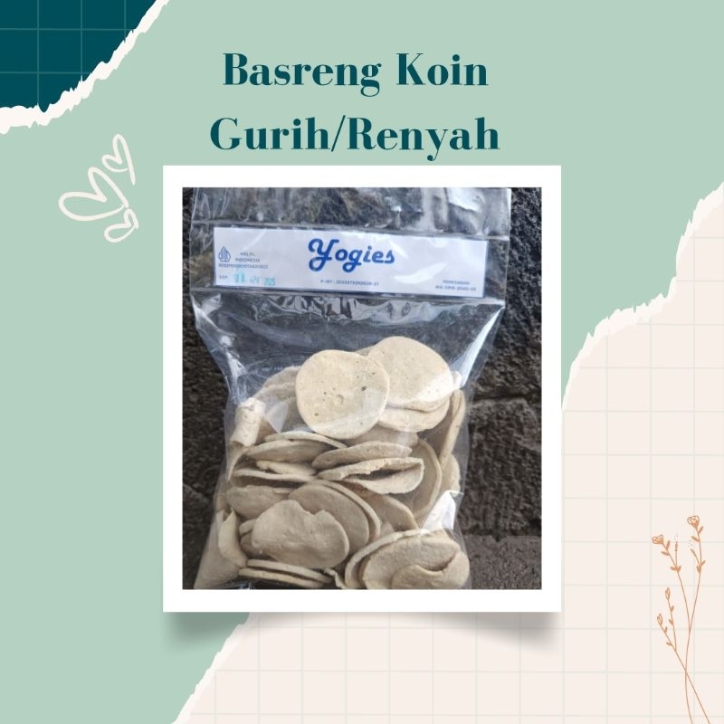 

camilan basreng koin gurih dan renyah yogies sleman