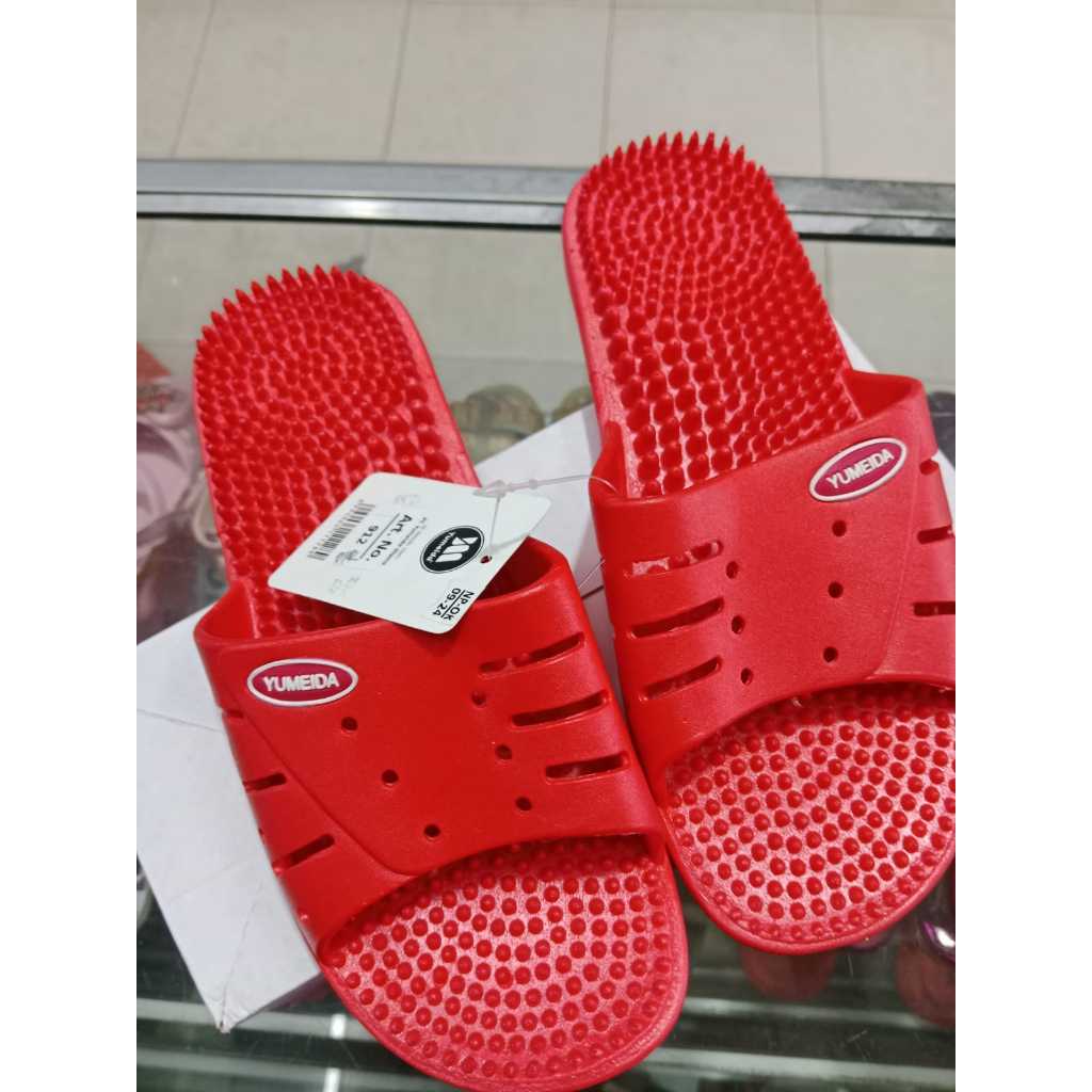 Sandal rumah Selop Duri karet Wanita Kesehatan refleksi murah import