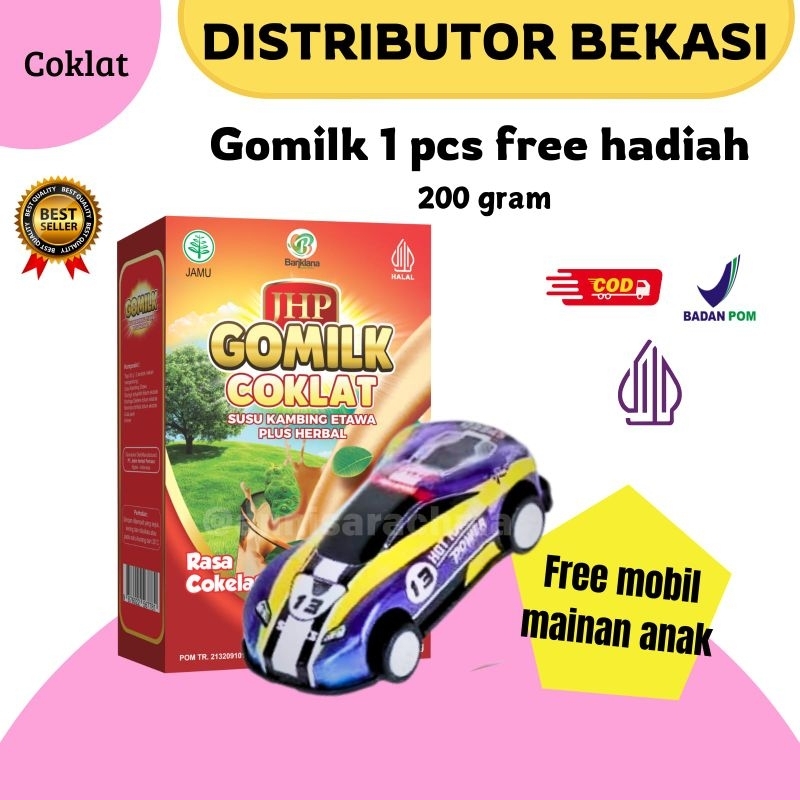 

[Free mobilan] GOMILK Susu kambing etawa plus herbal / GOMILK