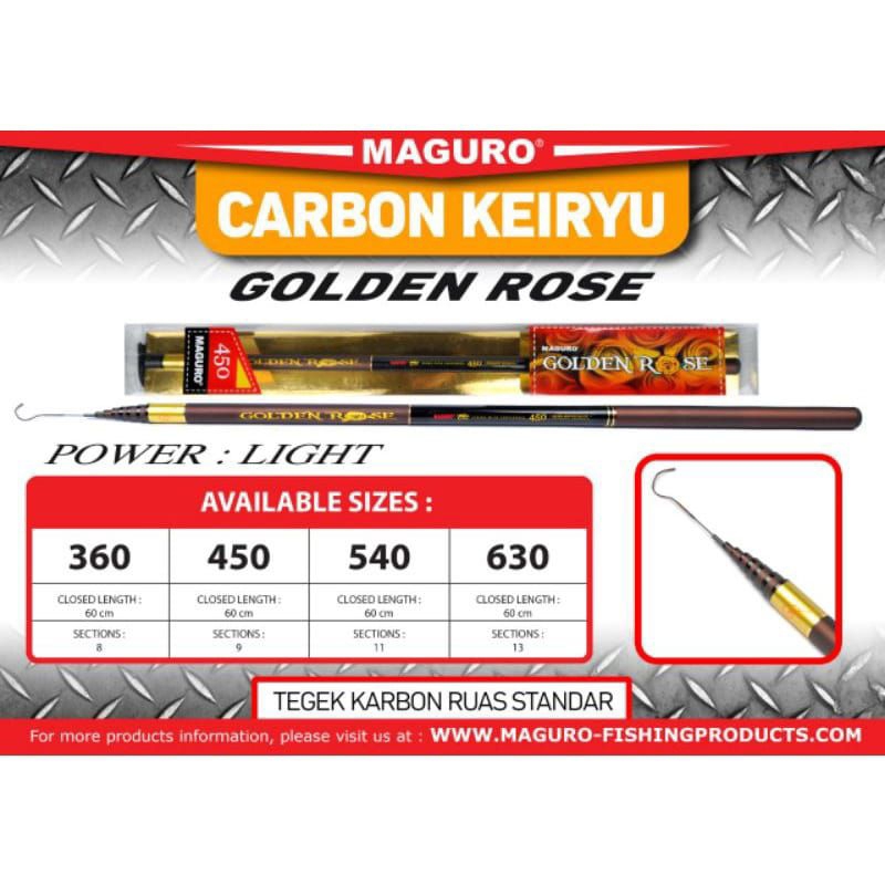 JORAN TEGEK PANCING MAGURO GOLDEN ROSE 540