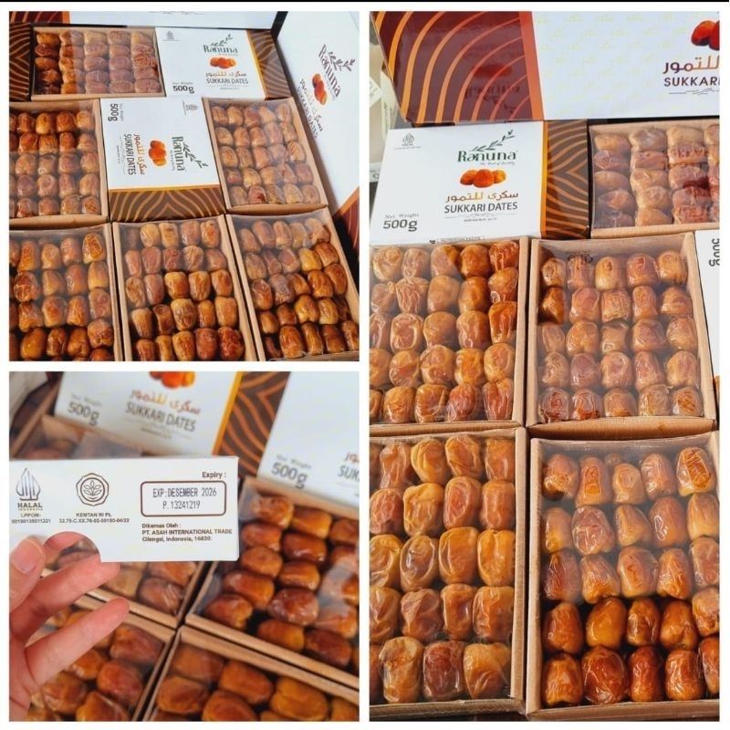 

kurma sukari premium ranuna 500gr