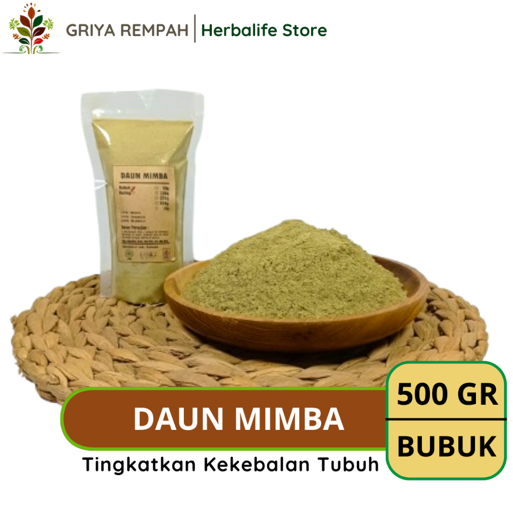 

DAUN MIMBA BUBUK 500 GRAM Premium – Intaran Mimbo Ramuan Rempah Herbal Kering Alami untuk Detoksifikasi & Kesehatan Kulit Simplisia Azadirachta indica