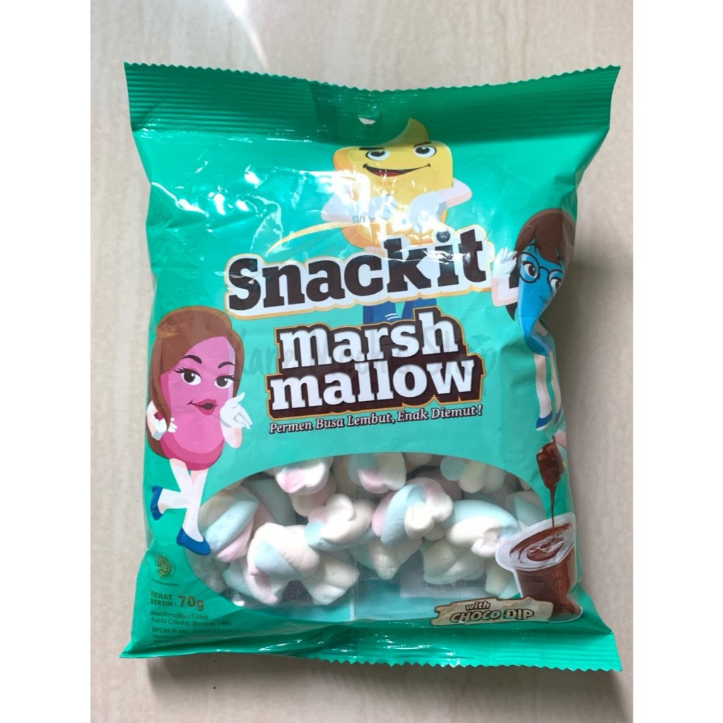 

Snack it Marshmallow - with choco dip - 70 gr