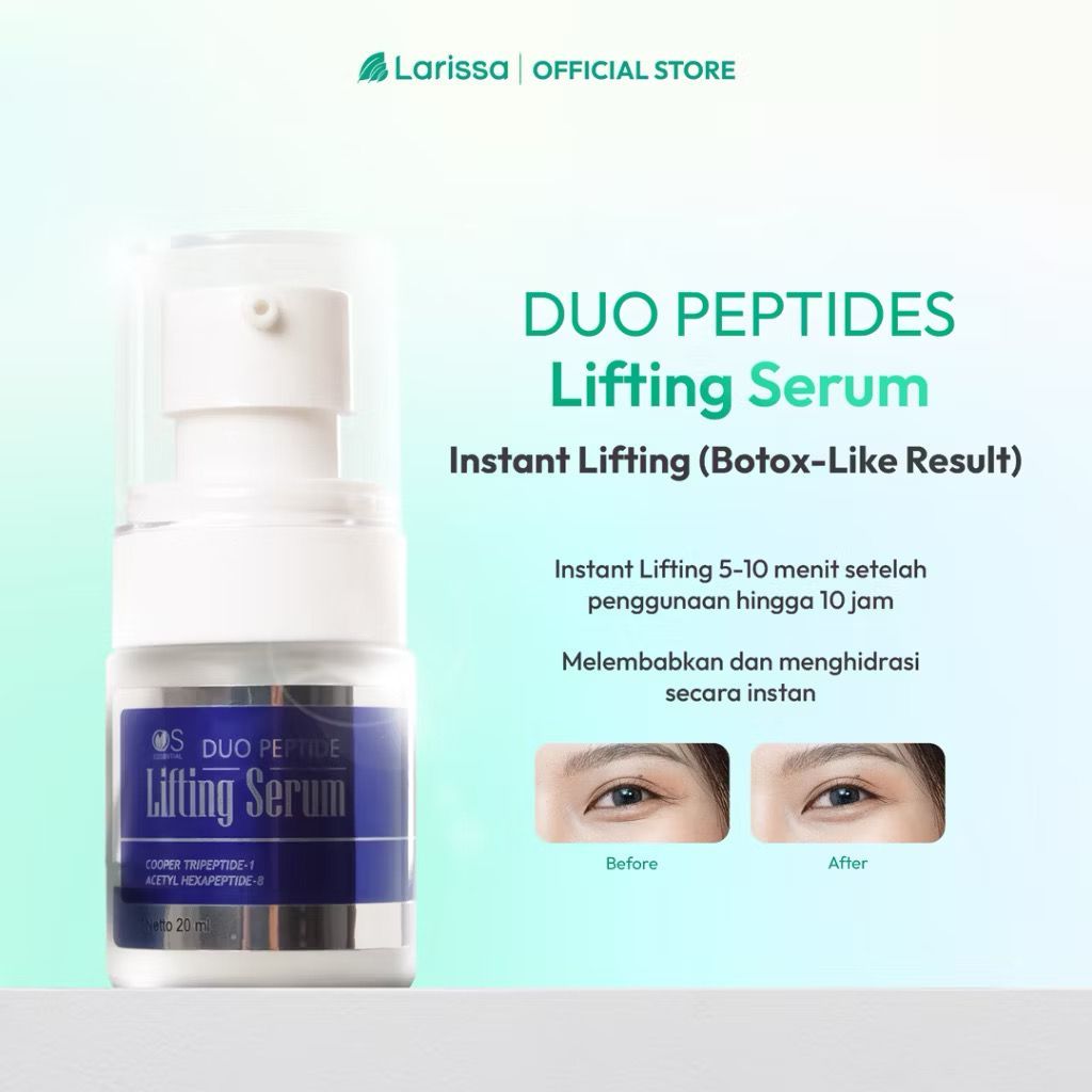 Larissa Duo Peptide Lifting Serum - Serum Wajah untuk Mengencangkan