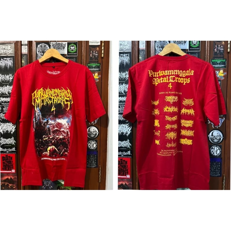 T-shirt event PURWAMENGGALA METAL TROOPS 4
