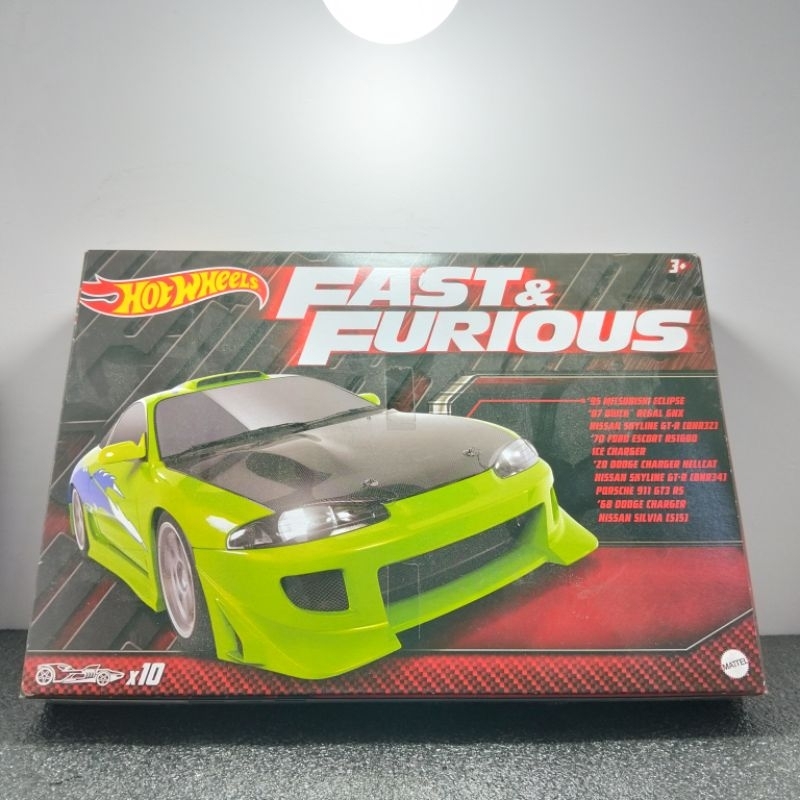 Hot Wheels Fast And Forious 10 pack