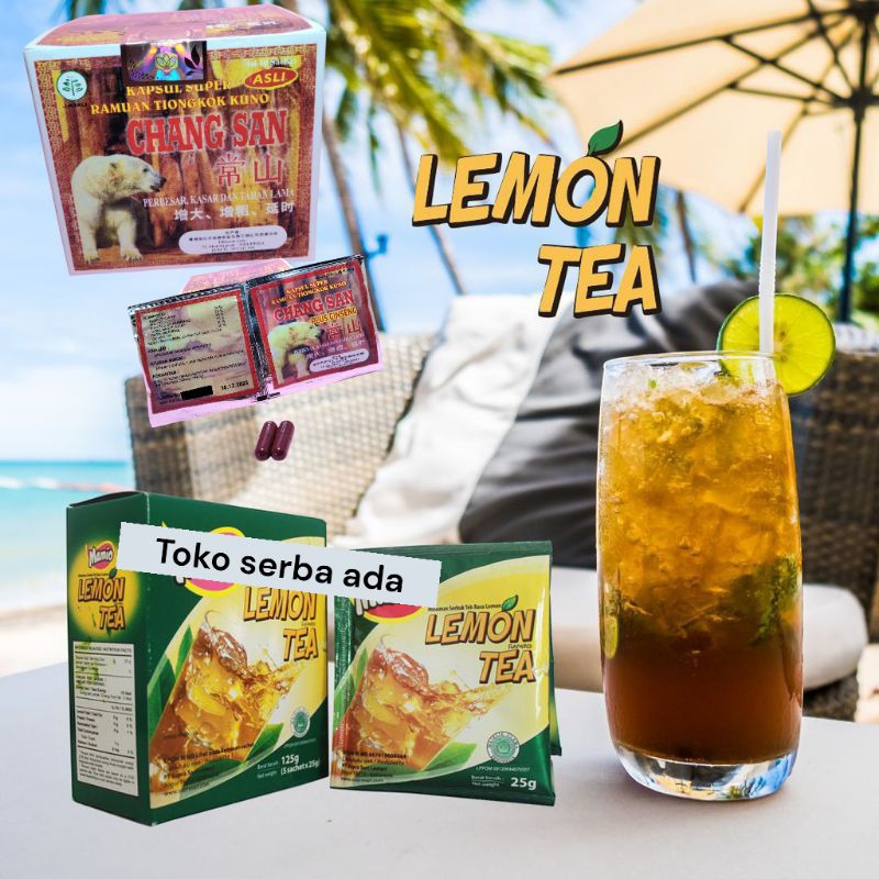 

minuman tea Chan Chan capsule josss