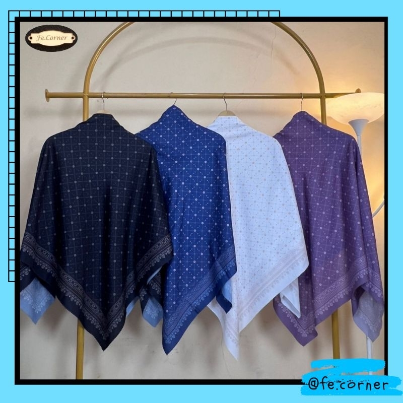 VOAL SUBLIM ULTRAFINE / Segiempat 130x130 cm / Hijab Premium / Voal Premium/ Voal Ultrafine / Hijab 