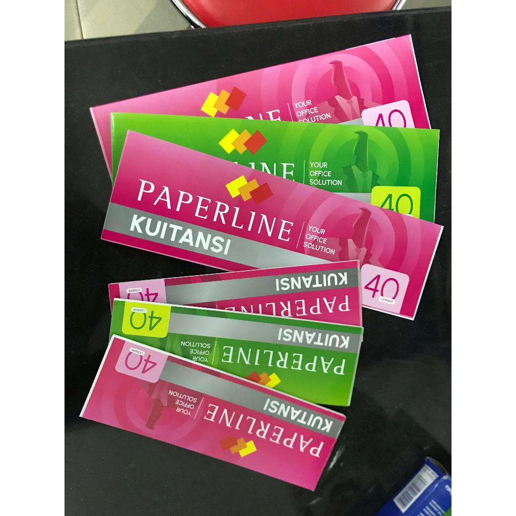 

nota / kwtansi paperline kt 40m/ kt 40 t