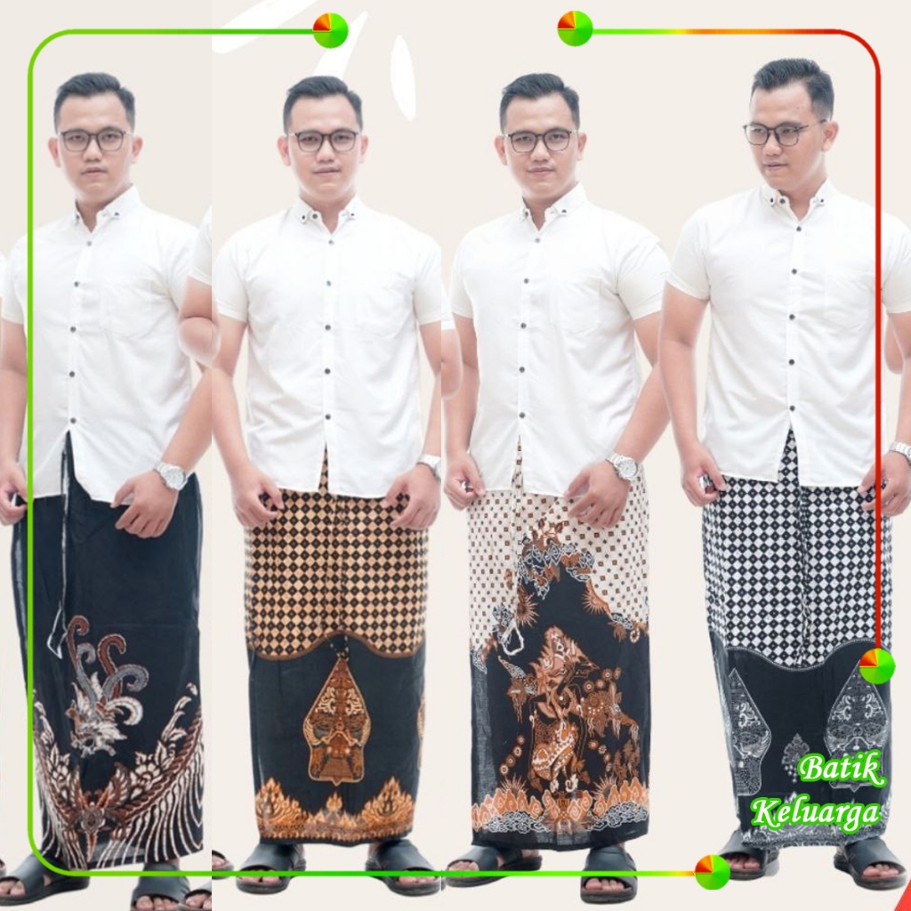 Sarung Celana Batik Pria - Motif Wayang Bima