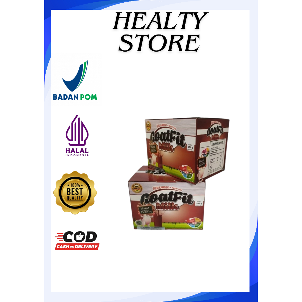 

Susu Kambing Etawa plus royal jelly Goatfit Milk 1 SACHET l Susu Bubuk Solusi Atasi Masalah Pernapasan