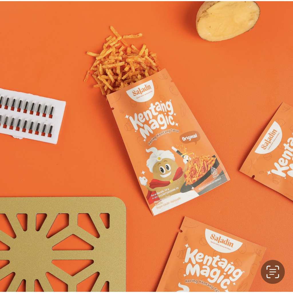 

Original Pedas - Saladin Kentang Magic KEMASAN SACHET