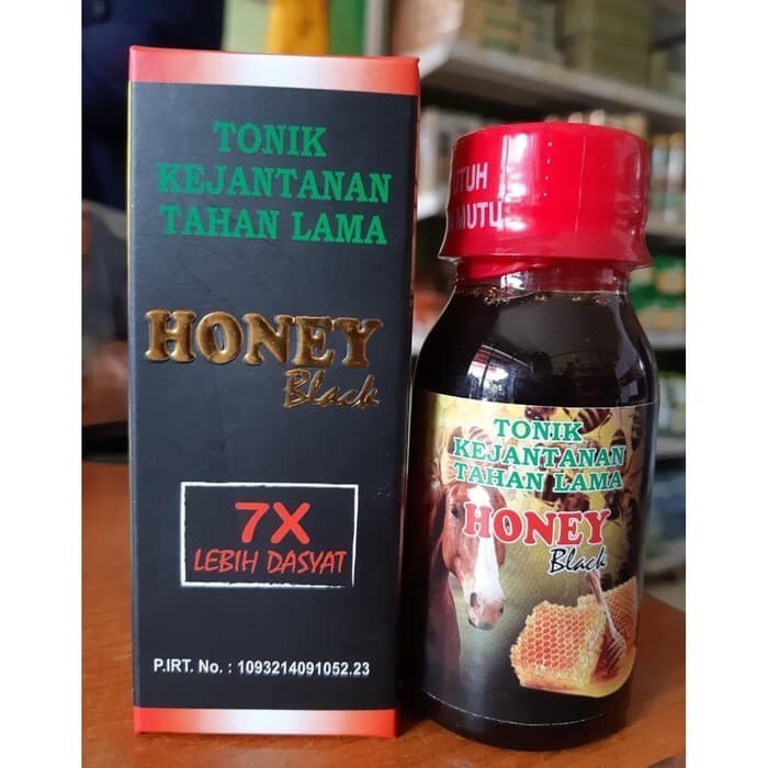Madu Super Tonik 7x Kejantanan / Honey Black / Stamina Pria 60ml / asli original