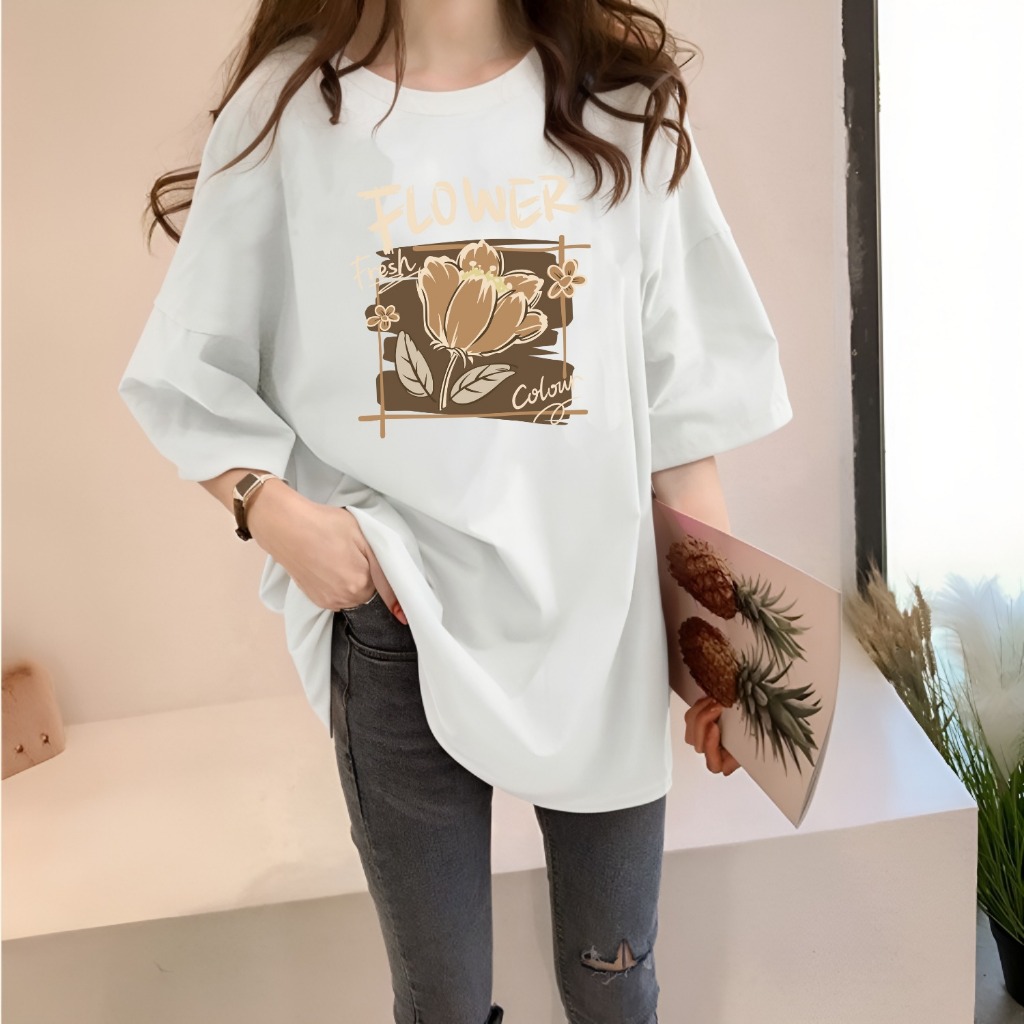 KAOS OVERSIZE WANITA | KAOS DISTRO WANITA | BAJU KAOS DISTRO | ATASAN WANITA OVERSIZE | ATASAN KEKIN