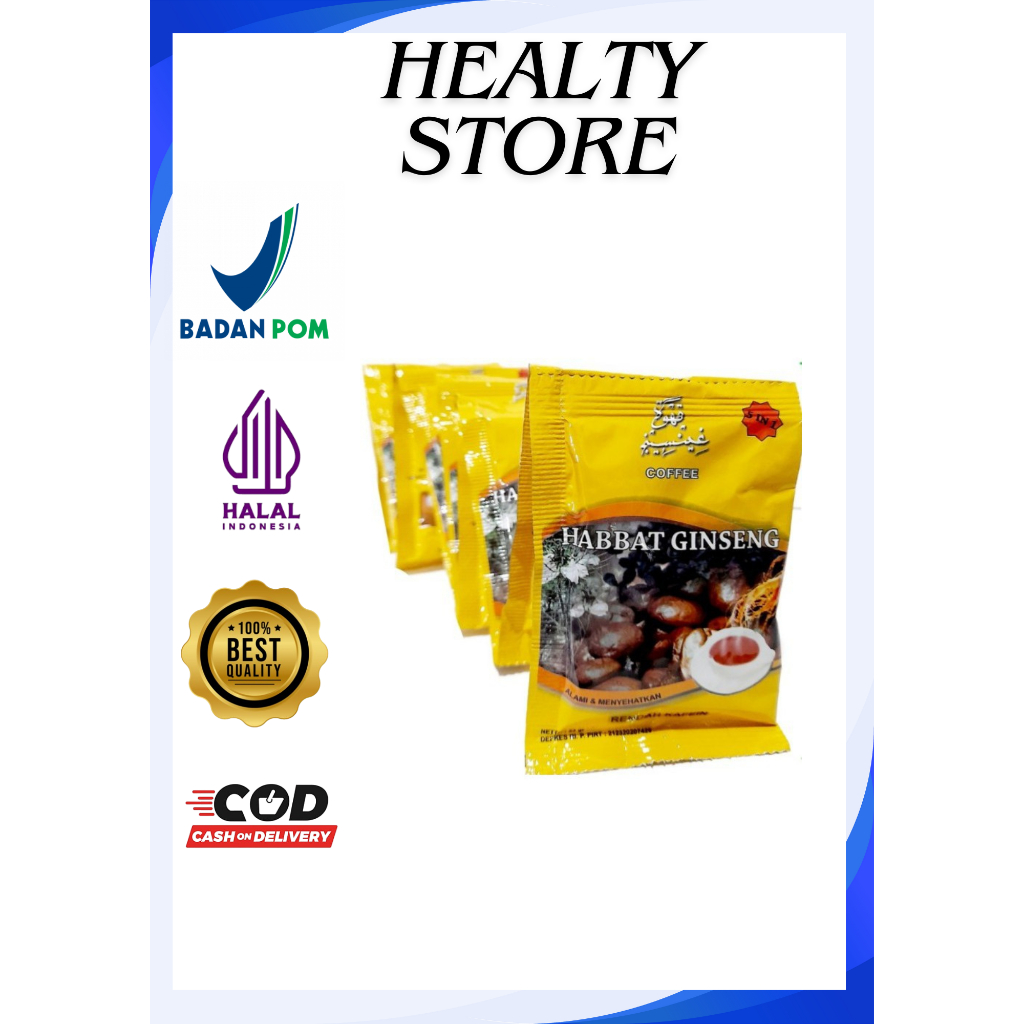 

Kopi Herbal - Habbat Ginseng Coffee 5 in 1 - Minuman Kesehatan