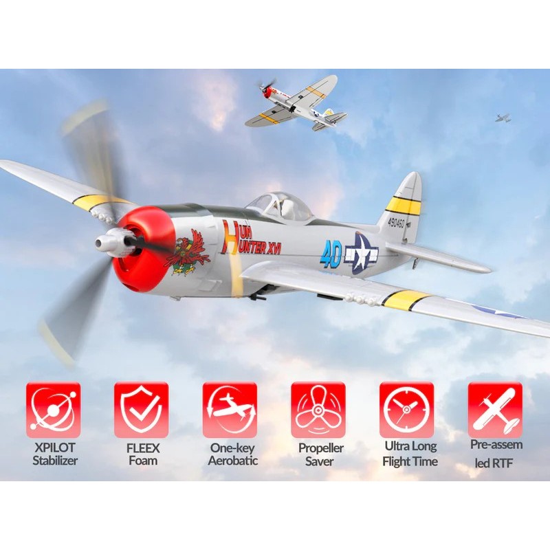 Volantex P47 Thunderbolt w/ Gyro RC Airplane RTF