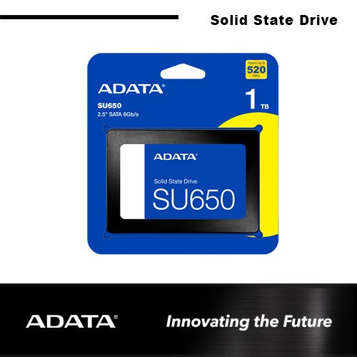 SSD Adata 256gb 512gb 1tb Sata3 - Adata SU650 SSD 256 512 1t Sata 3 - SSD SU 650 A Data