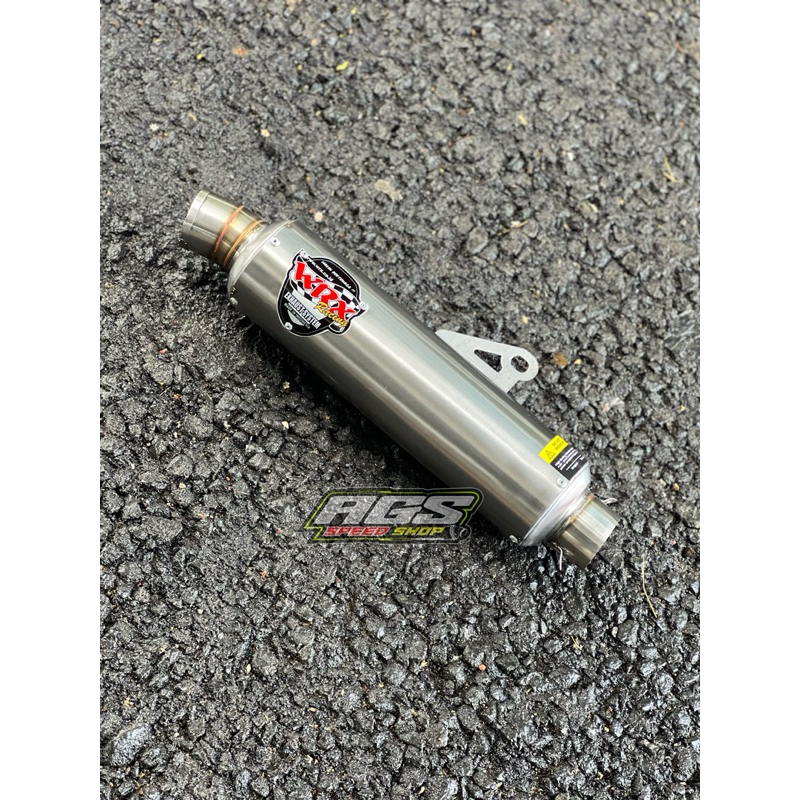 Knalpot WRX GP5 v2 K2 SS Free Pir & Sticker