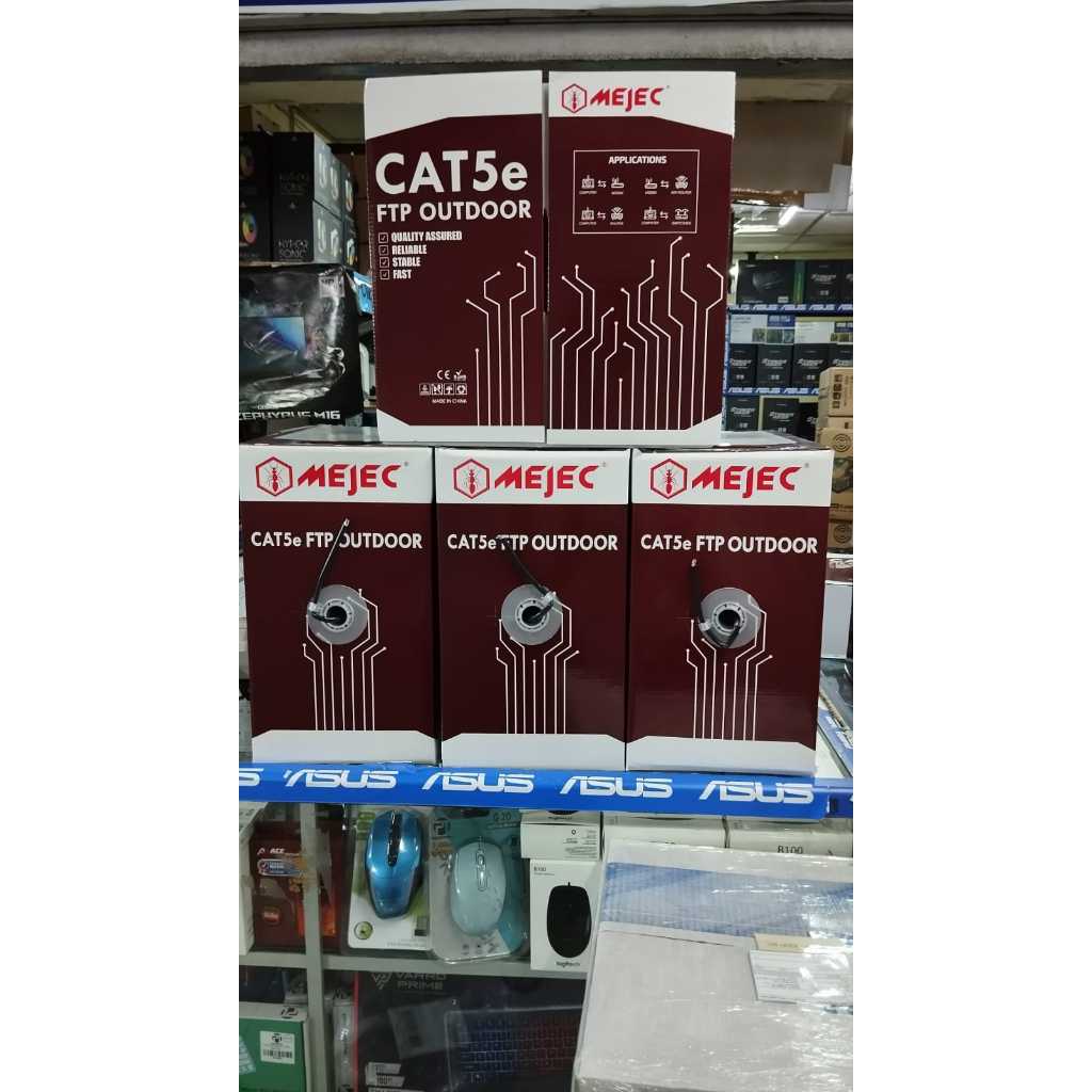 Kabel lan Outdoor Mejec CAT 5 FTP 305M / Kabel LAN MEJEC FTP Cat 5e Outdoor 305 M