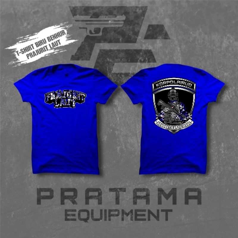 KAOS KATUN PRAJURIT LAUT / KAOS KATUN PRAJURIT LAUT BIRU BENHUR / KAOS KATUN PENDEK